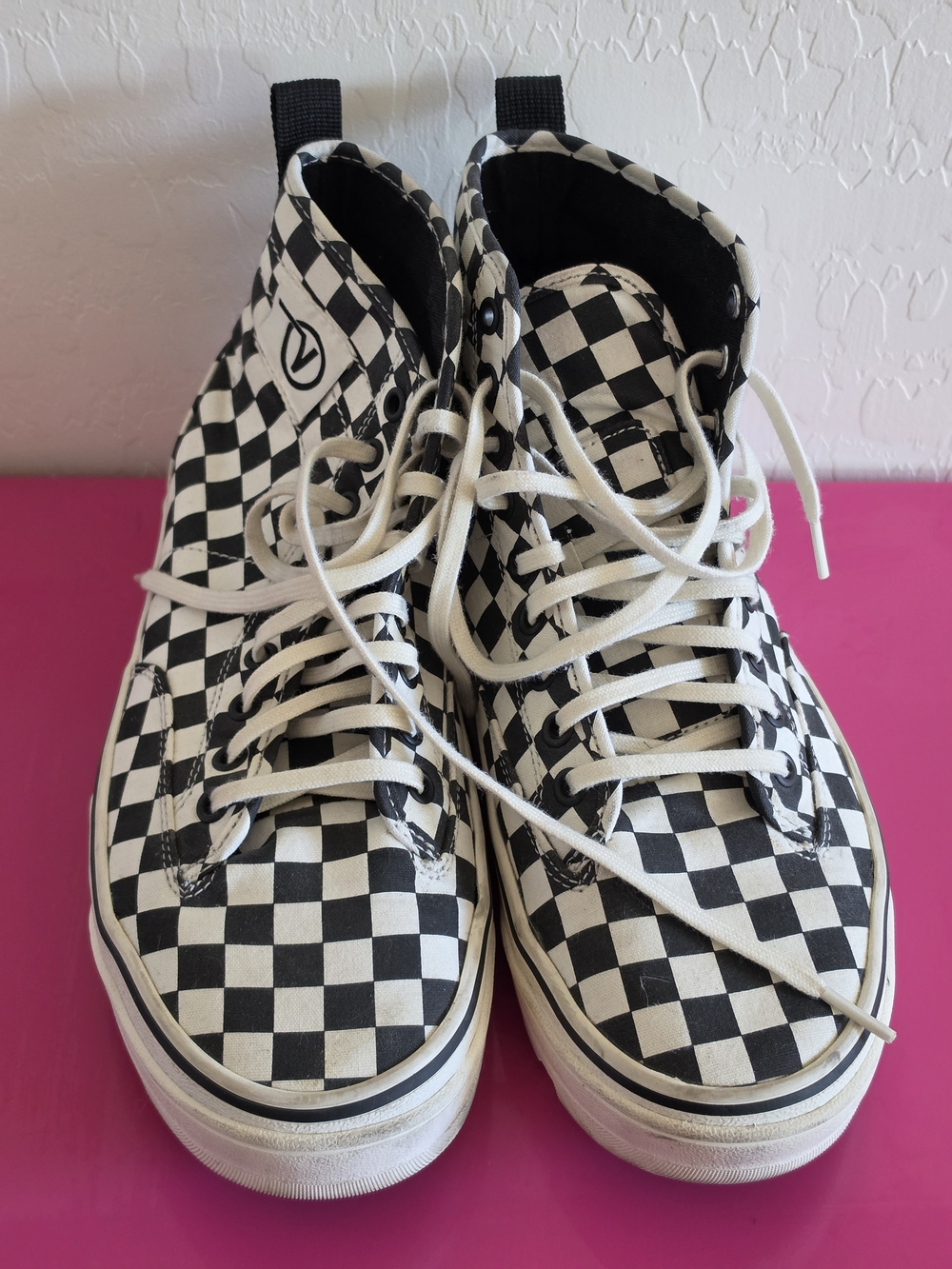 Vans Black & White Checkered High-Top